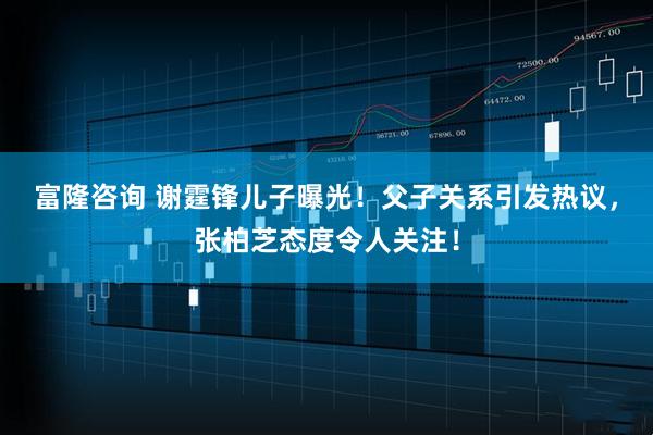 富隆咨询 谢霆锋儿子曝光！父子关系引发热议，张柏芝态度令人关注！