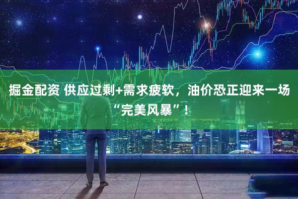 掘金配资 供应过剩+需求疲软，油价恐正迎来一场“完美风暴”！